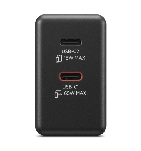 Lenovo 40AW065BEU adaptador e inversor de corriente Interior exterior 65 W Negro