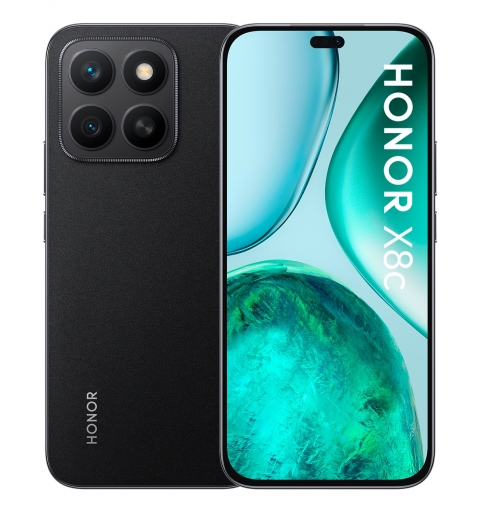 Honor X8с 17 cm (6.7") Doppia SIM MagicOS 9.0 4G USB tipo-C 8 GB 256 GB 5000 mAh Nero