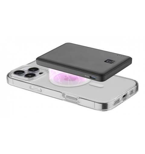 Cellularline Power Bank MAGSAFE 5000 Power Bank MagSafe 5.000 ist das kabellose und tragbare Ladegerät mit 7,5W