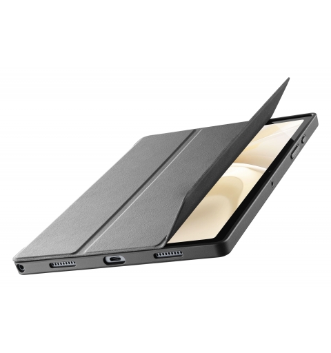 Cellularline COMPACT – Hülle mit Standfunktion für Samsung Galaxy Tab A11+ A9+ Weiche Schutzhülle mit 360° Schutz, faltbare