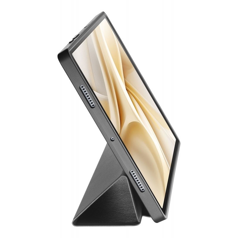 Cellularline COMPACT – Étui avec support pour Samsung Galaxy Tab A11+ A9+ Étui souple avec protection complète, façade pliable