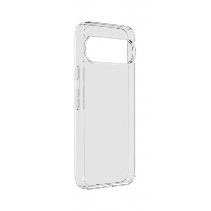 Cellularline Clear Strong - Pixel 10 Pro XL Custodia rigida con bordi in gomma