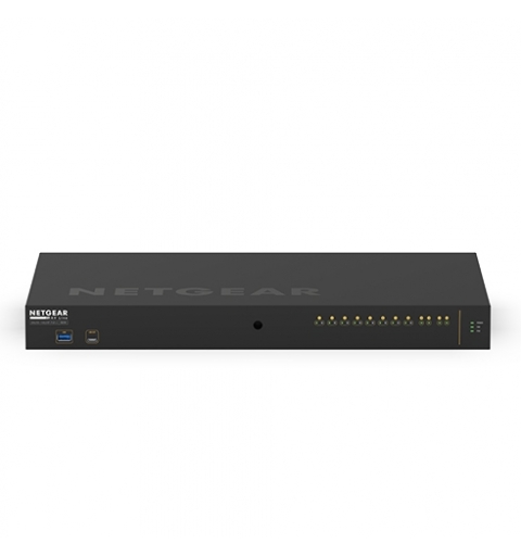 NETGEAR M4250-10G2XF-PoE++ Managed L2 L3 Gigabit Ethernet (10 100 1000) Power over Ethernet (PoE) 1U Schwarz