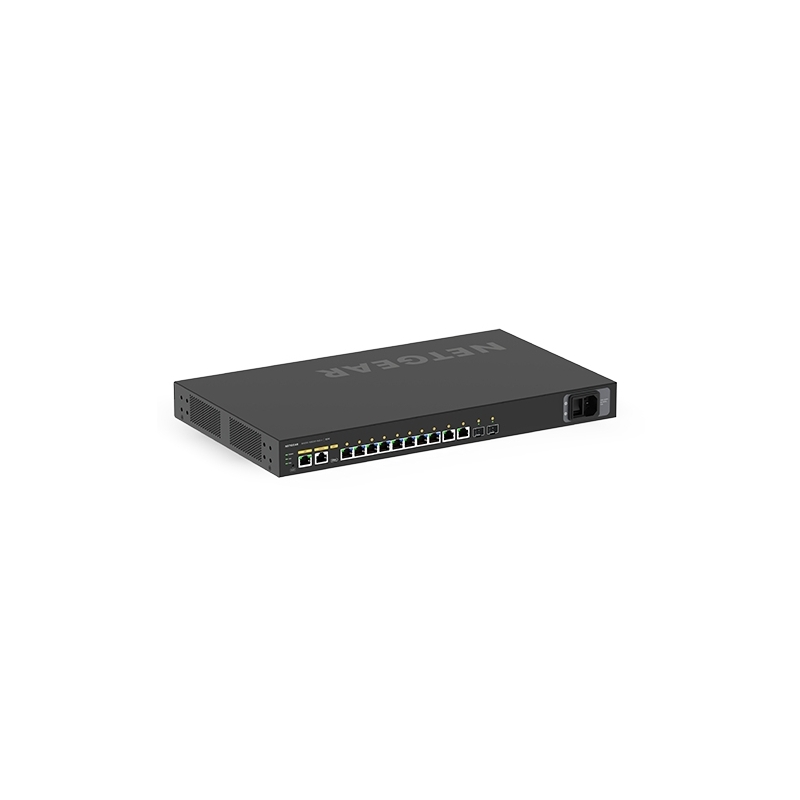NETGEAR M4250-10G2XF-PoE++ Managed L2 L3 Gigabit Ethernet (10 100 1000) Power over Ethernet (PoE) 1U Schwarz