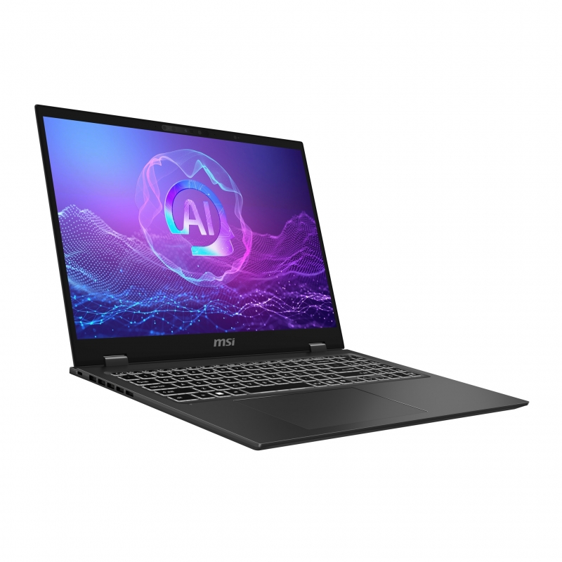 MSI PrestigePro 16 AI B2HVEG-255IT Intel Core Ultra 7 255H Laptop 40,6 cm (16") Quad HD+ 32 GB LPDDR5x-SDRAM 1 TB SSD NVIDIA