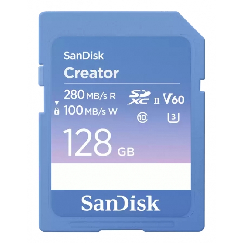 SanDisk Creator 128 GB SDXC UHS-II Class 10