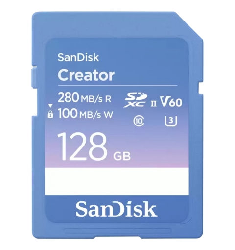 SanDisk Creator 128 GB SDXC UHS-II Class 10