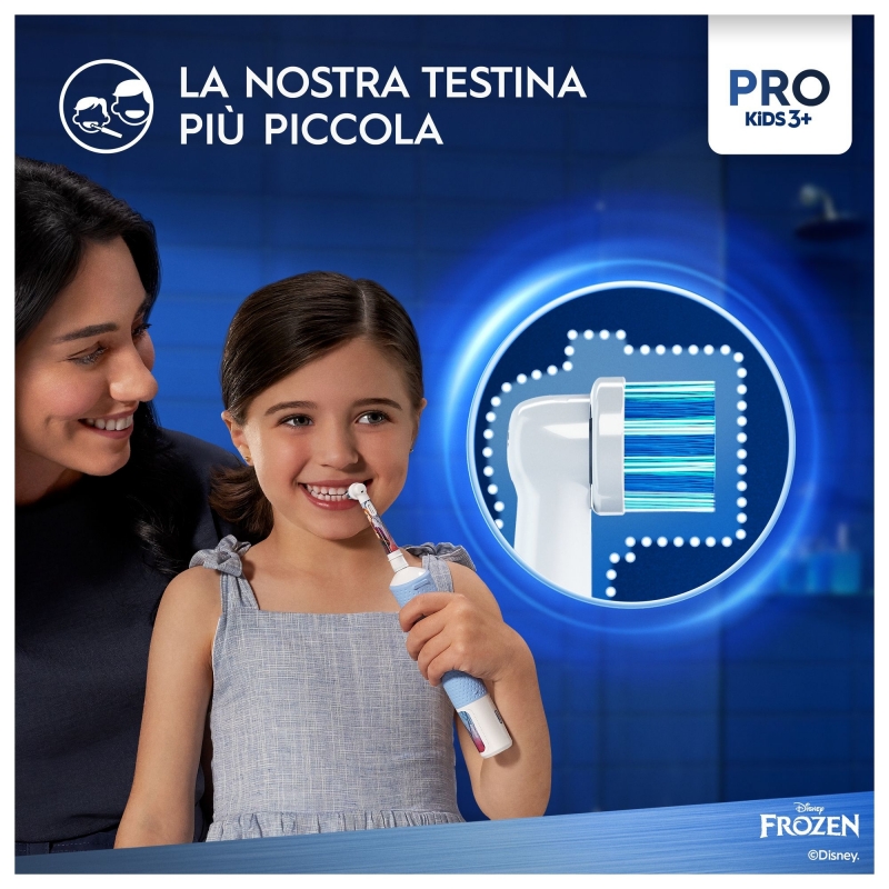 Oral-B Vitality Pro Frozen Niño Cepillo dental oscilante Negro, Gris