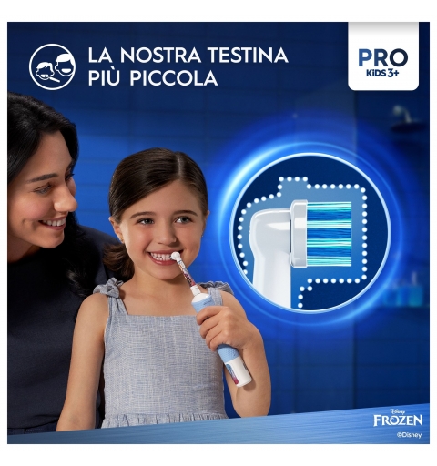 Oral-B Vitality Pro Frozen Kind Rotierende-vibrierende Zahnbürste Schwarz, Grau