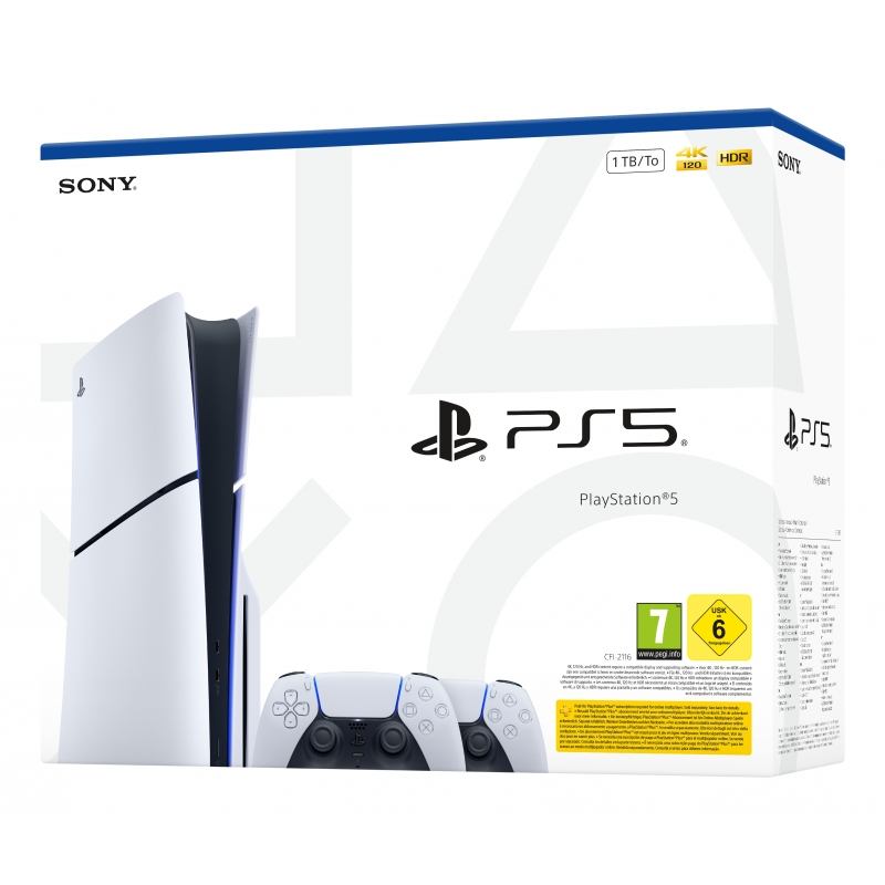 Sony 1000050116 juego para PC 1 TB Wifi Negro, Blanco