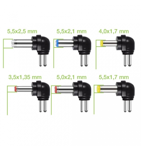 Techly IPW-NTS1500G2 adaptador e inversor de corriente Interior 18 W Negro