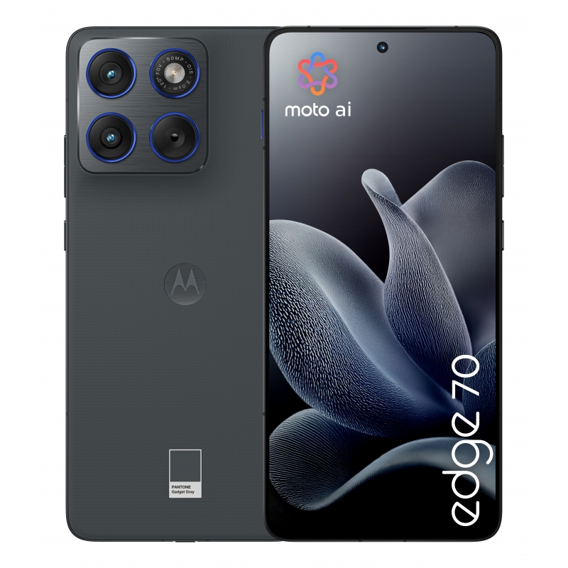 Motorola edge 70 17 cm (6.7") Double SIM Android 16.0 5G USB Type-C 12 Go 512 Go 4800 mAh Gris