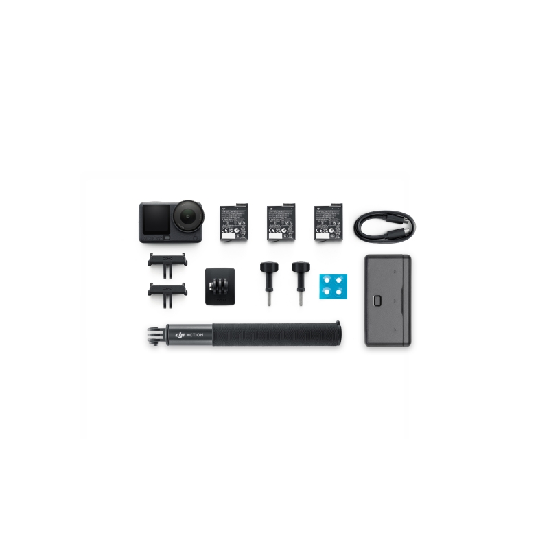 DJI Osmo Action 6 Adventure Combo Actionsport-Kamera 38 MP 4K Ultra HD CMOS 25,4 1,1 mm (1 1.1") WLAN 149 g