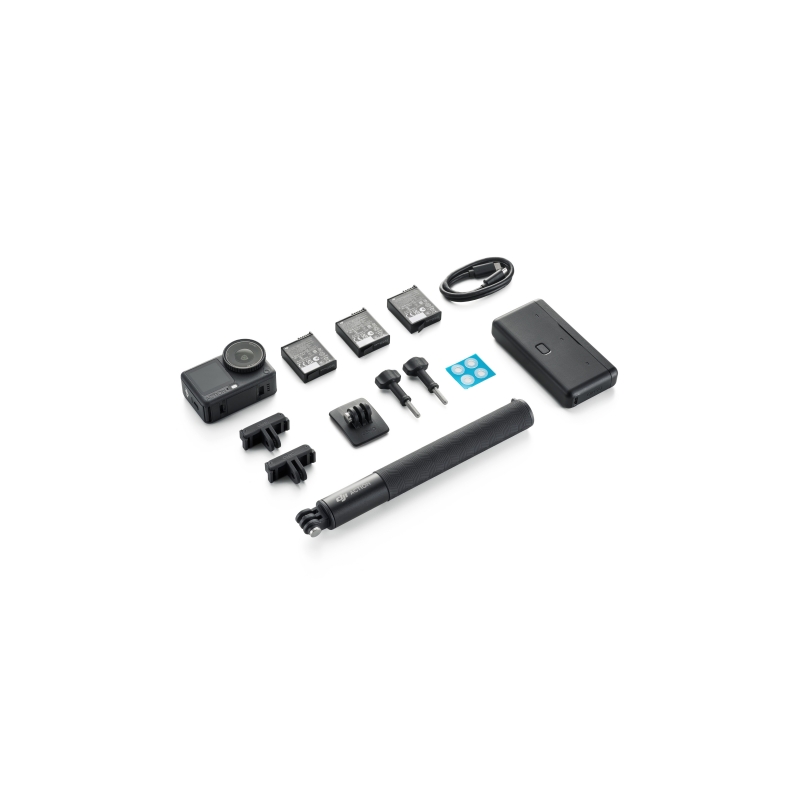 DJI Osmo Action 6 Adventure Combo fotocamera per sport d'azione 38 MP 4K Ultra HD CMOS 25,4 1,1 mm (1 1.1") Wi-Fi 149 g
