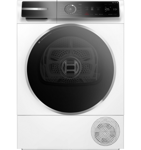 Bosch Serie 8 WQB246D0II Wäschetrockner Freistehend Frontlader 9 kg Weiß