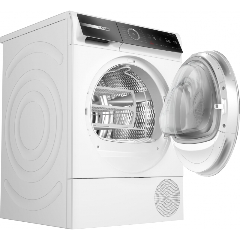 Bosch Serie 8 WQB246D0II asciugatrice Libera installazione Caricamento frontale 9 kg Bianco