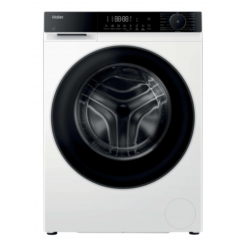 Haier HW110-BP14357UIT machine à laver Charge avant 11 kg 1400 tr min Blanc
