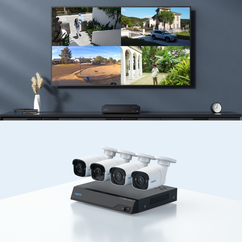 Reolink NVS8-5MB4 kit de videovigilancia Alámbrico 8 canales