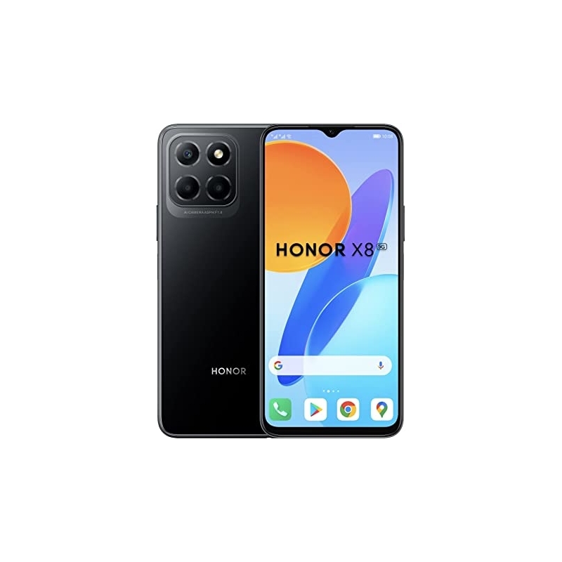 Honor X8 5G 16,5 cm (6.5") SIM doble Android 11 USB Tipo C 6 GB 128 GB 5000 mAh Negro