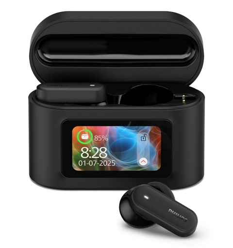 Philips 6000 series TAT6000BK 00 headphones headset True Wireless Stereo (TWS) In-ear Calls Music Bluetooth Black