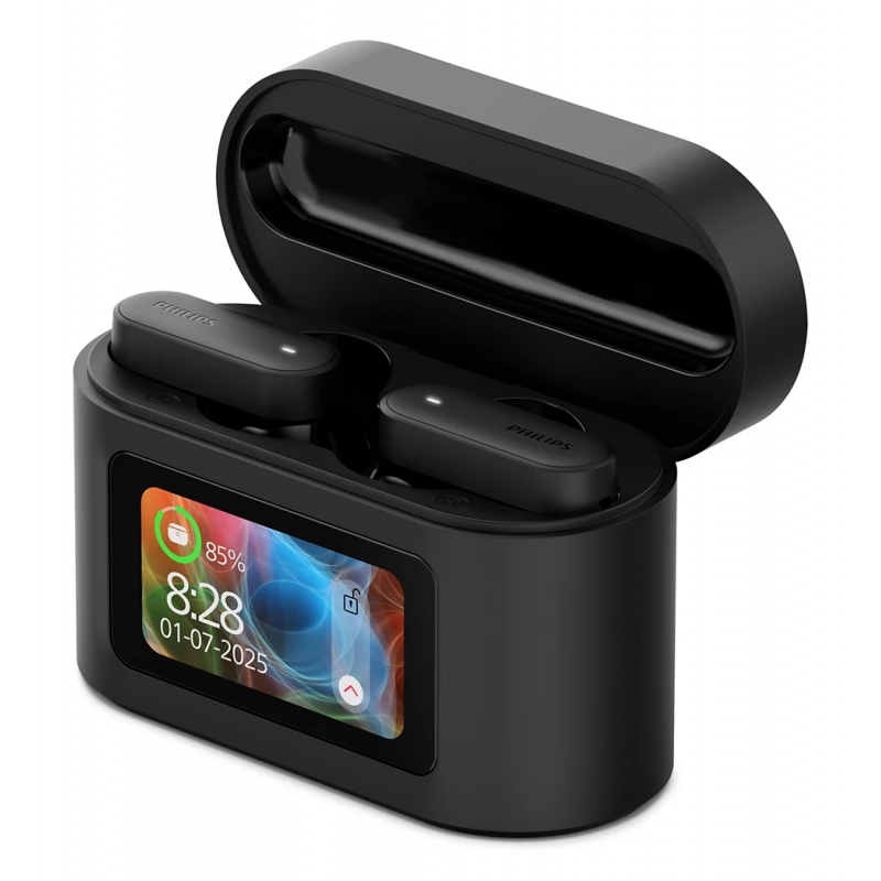 Philips 6000 series TAT6000BK 00 headphones headset True Wireless Stereo (TWS) In-ear Calls Music Bluetooth Black