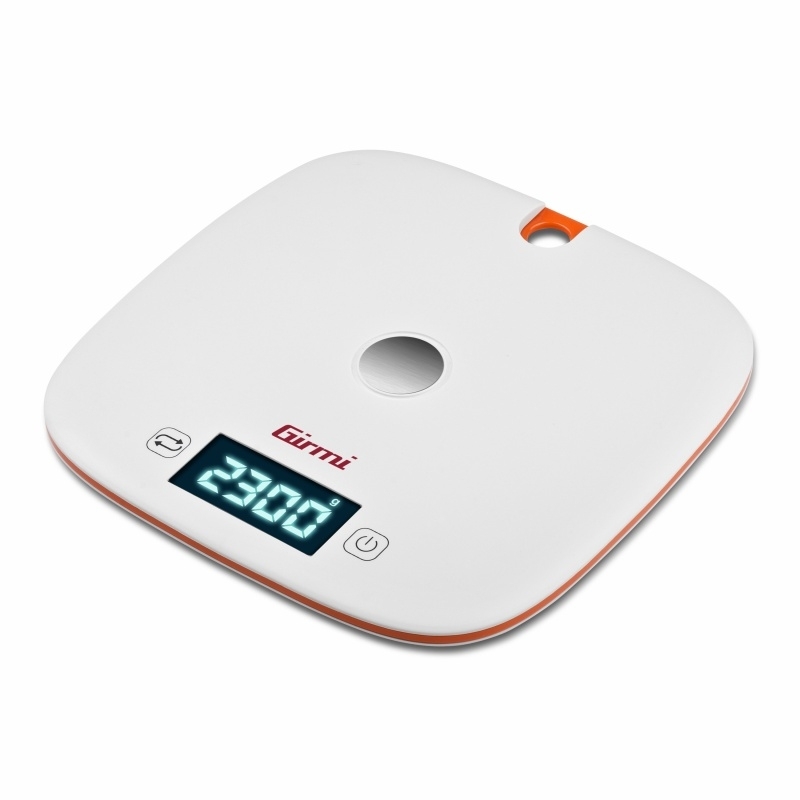 Girmi PS02 Naranja, Blanco Encimera Alrededor Báscula electrónica de cocina