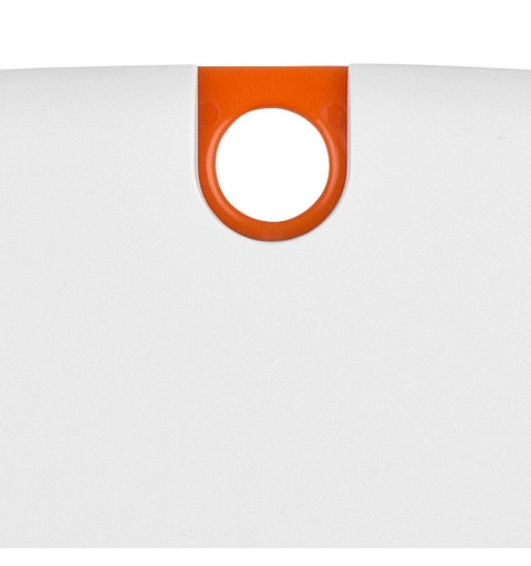 Girmi PS02 Orange, Weiß Arbeitsplatte Rund Elektronische Küchenwaage