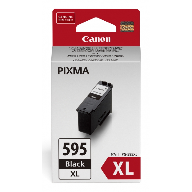 Canon PG-595XL Druckerpatrone 1 Stück(e) Original Hohe (XL-) Ausbeute Schwarz