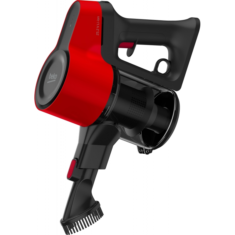 Beko VRT50121VR Aspiradora escoba Batería Secar MIF Sin bolsa 0,55 L 110 W Rojo