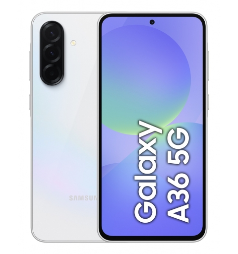 Samsung Galaxy A36 5G 17 cm (6.7") Double SIM Android 15 USB Type-C 8 Go 256 Go 5000 mAh Blanc