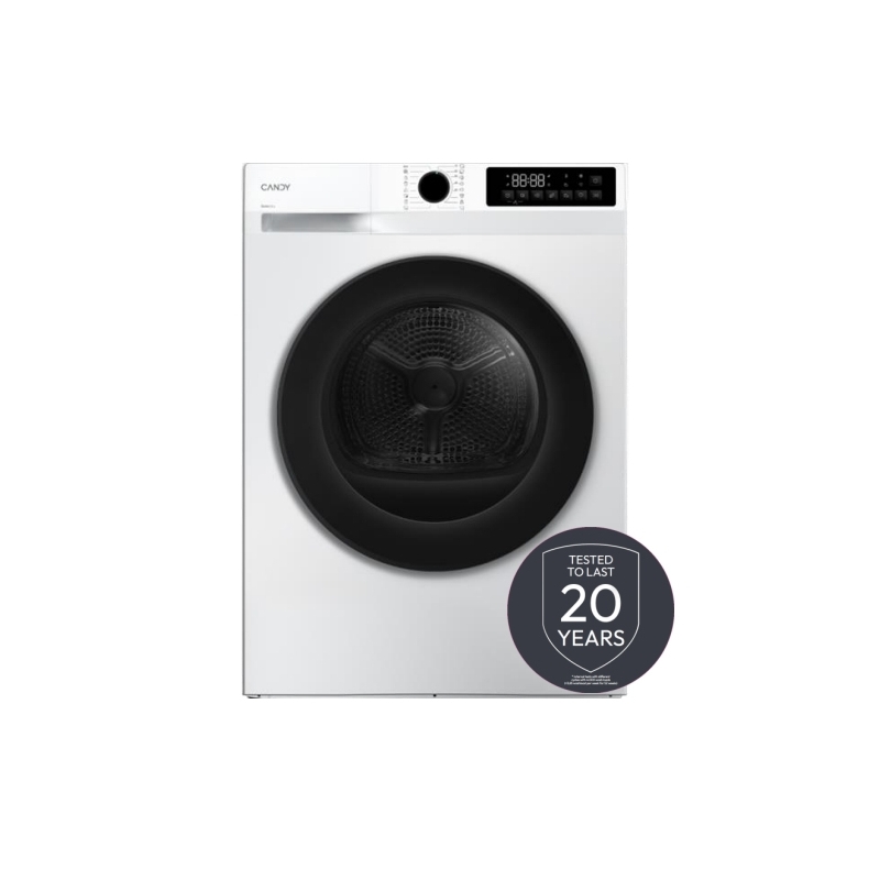 Candy GDS 8N2B-S Wäschetrockner Freistehend Frontlader 8 kg Weiß