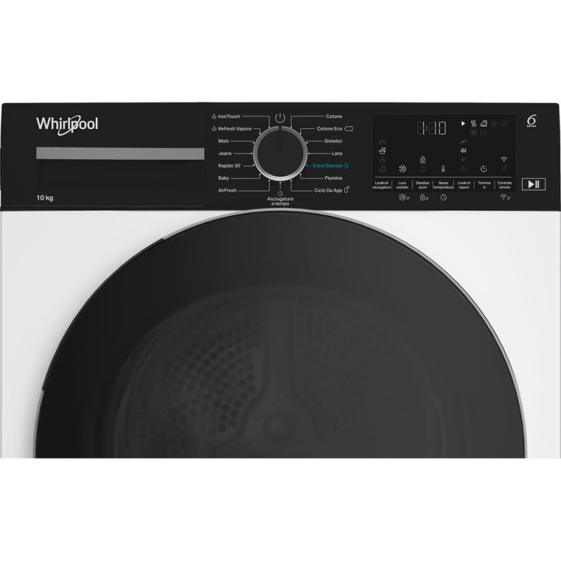 Whirlpool C WD 104M WBS IT Wäschetrockner Freistehend Frontlader 10 kg Weiß