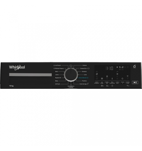 Whirlpool C WD 104M WBS IT, Capacità 10kg, classe C, colore White, Display digitale XL, Wi-Fi, IronTouch