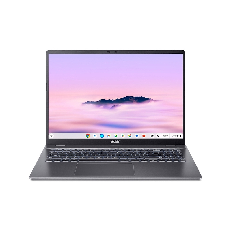 Acer CHROMEBOOK PLUS 516 CB516-1H-357B Intel® Core™ i3 i3-1315U 40,6 cm (16") WUXGA 8 Go DDR5-SDRAM 256 Go SSD Wi-Fi 6E