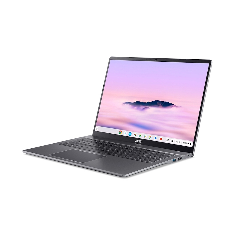 Acer CHROMEBOOK PLUS 516 CB516-1H-357B Intel® Core™ i3 i3-1315U 40,6 cm (16") WUXGA 8 Go DDR5-SDRAM 256 Go SSD Wi-Fi 6E