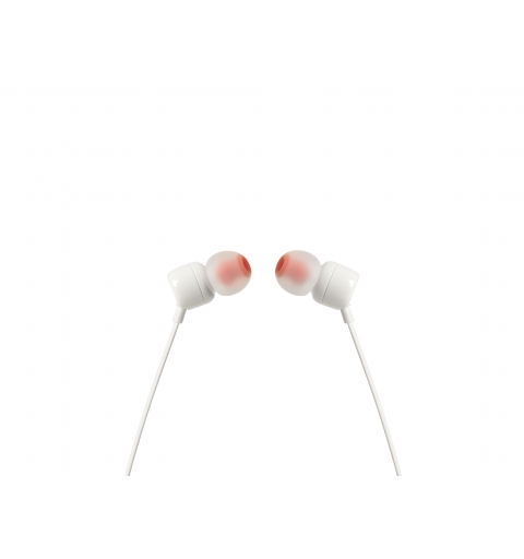 JBL Tune 110 Casque Avec fil Ecouteurs Musique Blanc