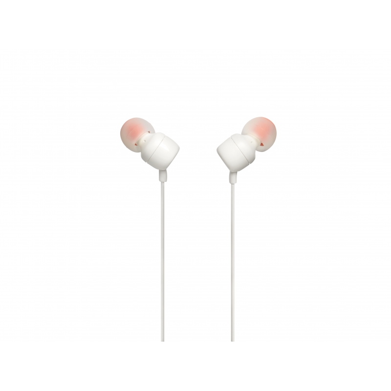 JBL Tune 110 Auriculares Alámbrico Dentro de oído Música Blanco