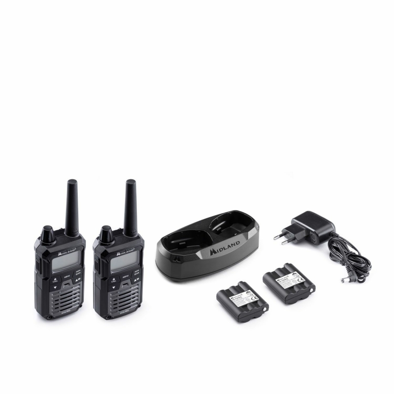 Midland XT70 radio bidirectionnelle 32 canaux Noir