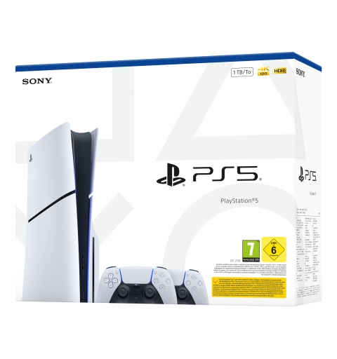 Sony 1000050116 gioco per computer 1 TB Wi-Fi Nero, Bianco