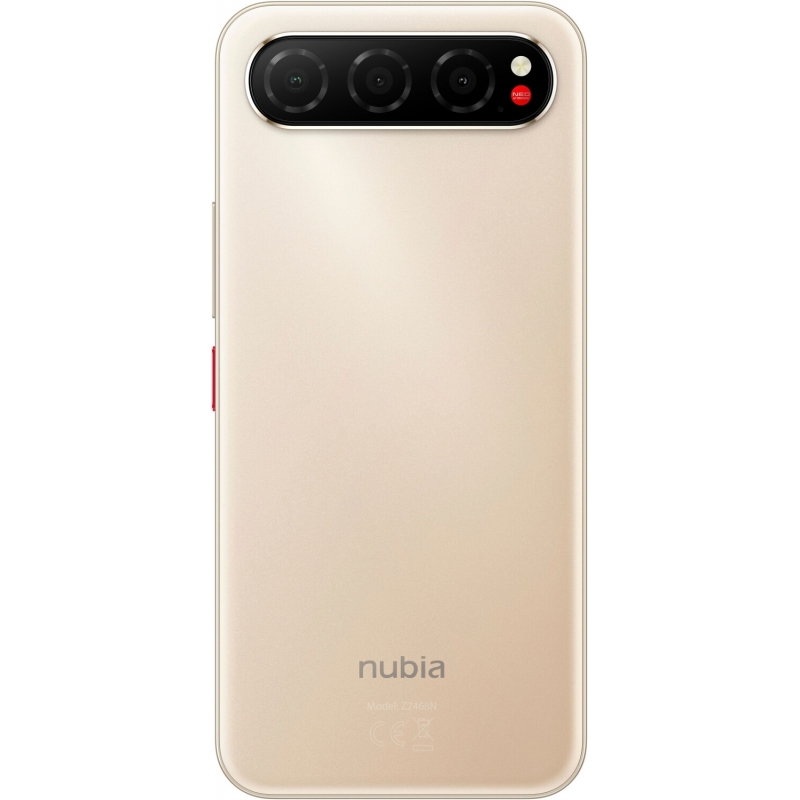 Nubia Z2468N 17,2 cm (6.78") Doppia SIM Android 15 5G USB tipo-C 20 GB 256 GB 5000 mAh Sabbia