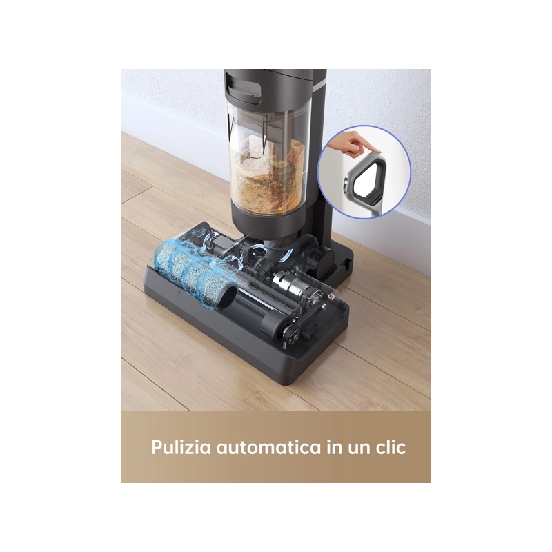 Dreame H11CORE Aspirapolvere e Lavapavimenti Secco e Umido Ricaricabile 170W Autonomia 22min