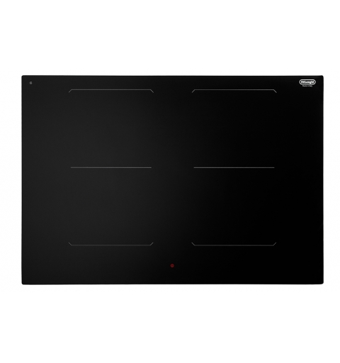 De’Longhi SLI 754 piano cottura Nero Da incasso 75 cm Piano cottura a induzione 4 Fornello(i)
