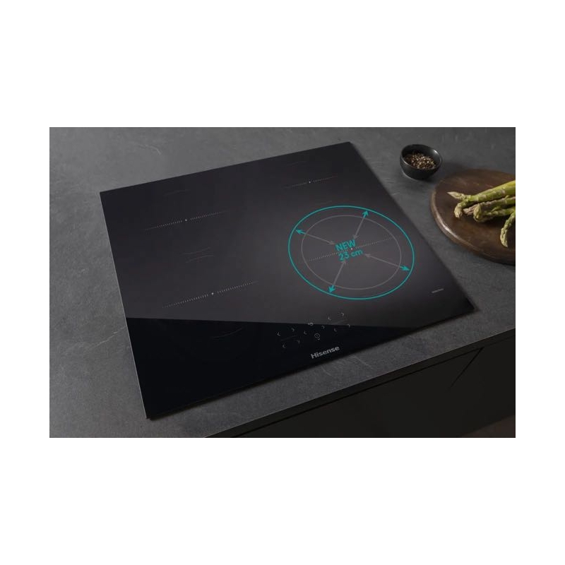 Hisense HI621FM Piano cottura a induzione Nero Da incasso 60cm 4 Zone