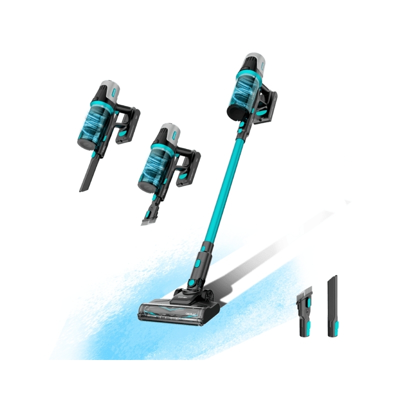 Cecotec Conga Rockstar 1500 Horizon Genesis XL Stick vacuum Battery Dry Bagless Black, Blue