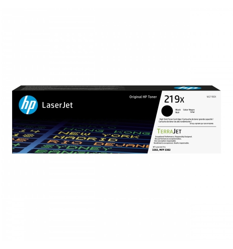 HP Cartuccia toner originale ad alta capacità LaserJet 219X nero