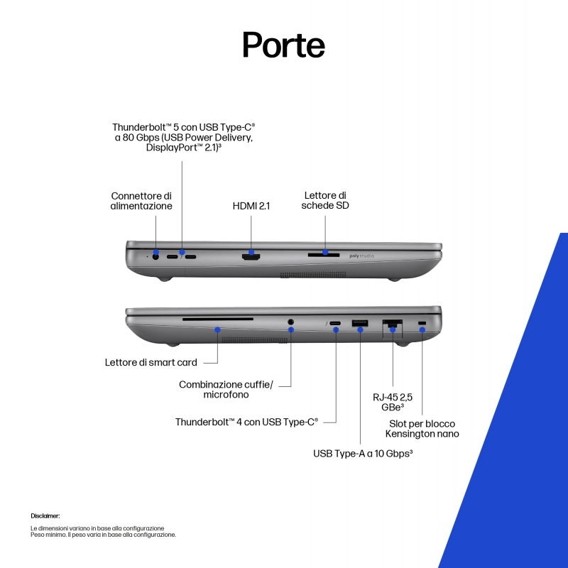 HP ZBook Fury G1i Wolf Pro Security Edition Intel Core Ultra 7 255HX Workstation mobile 40,6 cm (16") WUXGA 32 GB DDR5-SDRAM 1