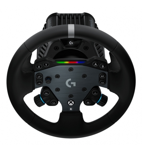 Logitech G RS50 System, setup de volante de simulación de 3 piezas - Base de volante RS50 con accionamiento directo de 8 N⋅m,