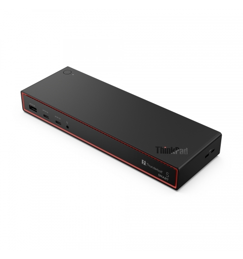Lenovo ThinkPad Thunderbolt 5 Smart Dock 7500 Kabelgebunden Schwarz