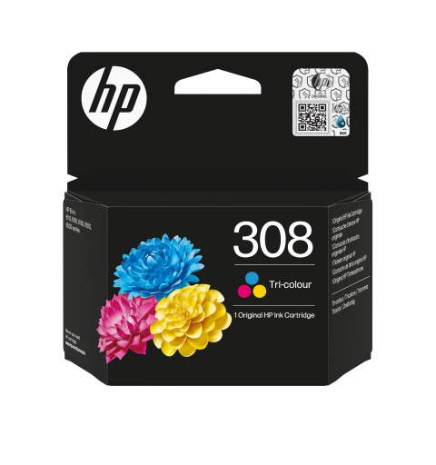 HP 308 Cyan Magenta Gelb Original Druckerpatrone