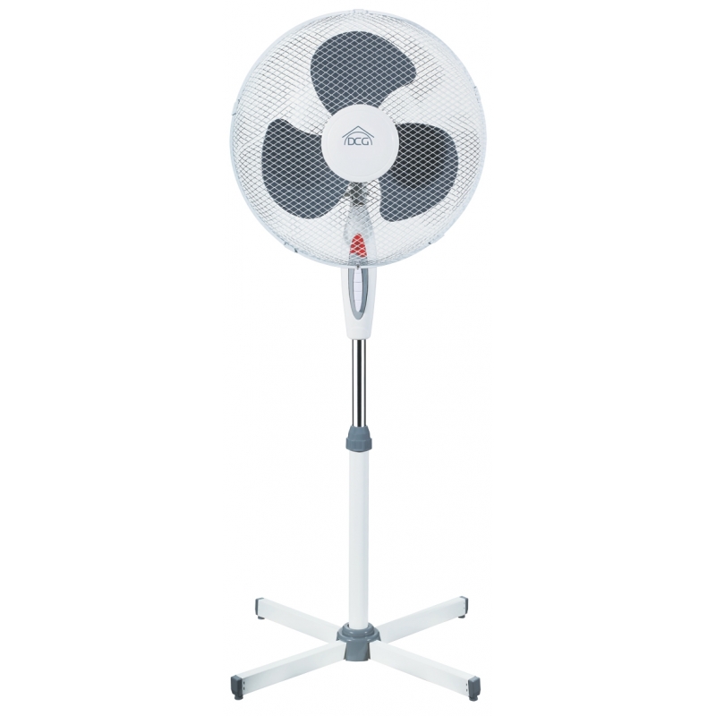 DCG Eltronic VE1625 ventilateur Noir, Blanc